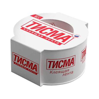 Клеящая лента 60мм*20м ТИСМА (односторонняя)
