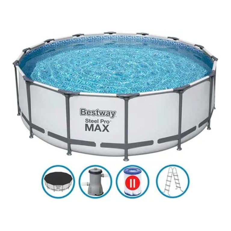 Бассейн каркасный Bestway 396*107 Steel Pro Max