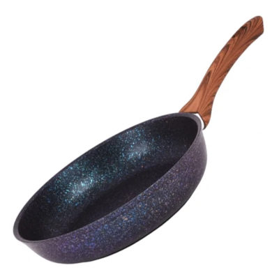 Сковорода 220*60мм антиприг.синяя Гранит ультра Кукмор