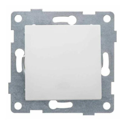 Механизм выключателя 1СП с/и 10А белый Ugra GUSI