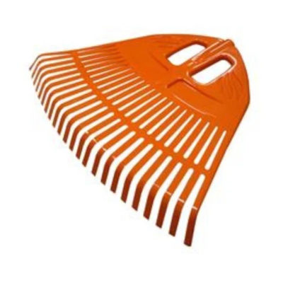 Грабли веерные 23 зуба черные 50 см (БЕЗ черенка)