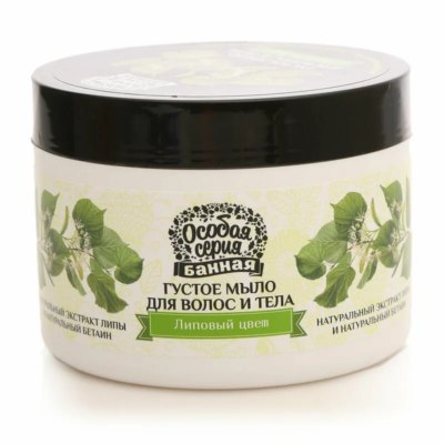 Мыло густое Особая серия Anti-Age для бани на голубой глине 500 мл