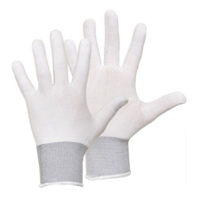 Перчатки  нейлоновые белые