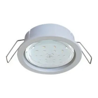 Ecola GX53 FT3225 FW5305ECB Светильник глубокий легкий белый 27*109