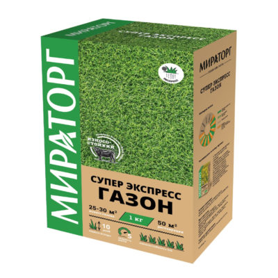 Газон Универсальный 1 кг пакет Мираторг