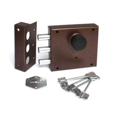 Замок гаражный "Богатырь-М" накладной