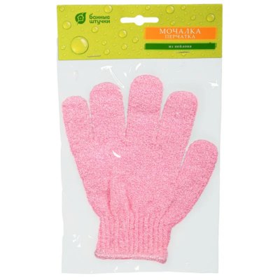 Мочалка д/душа-перчатка 19*13см БШ