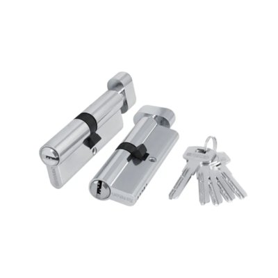 Цилиндровый механизм 200ZM/80 (35+10+35) CP хром