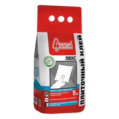 Клей плиточный ЛЮКС Старатели 5 кг