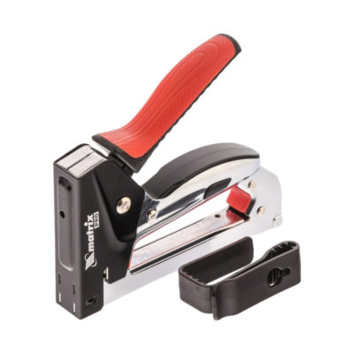 Степлер мебельный стальной быстрая загрузка тип 53 6-10мм Мatrix