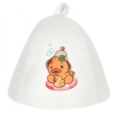 Шапка для бани и сауны детская Утенок Hot Pot войлок