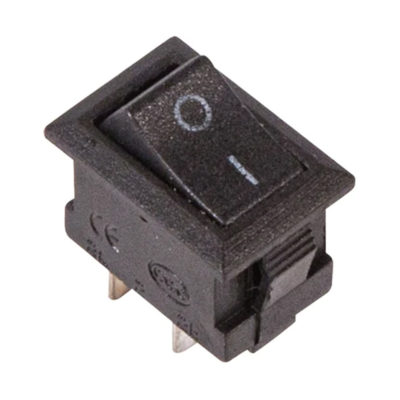 Выключатель клавишн.  3А черный