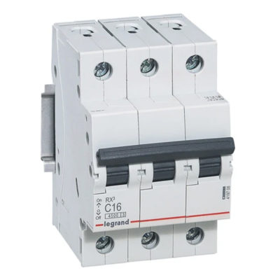 Автомат 3п С 16А  RX3 4.5kA Legrand