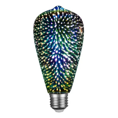 Лампа GLDN-ST64S-3D-8-230-E27-2700 General