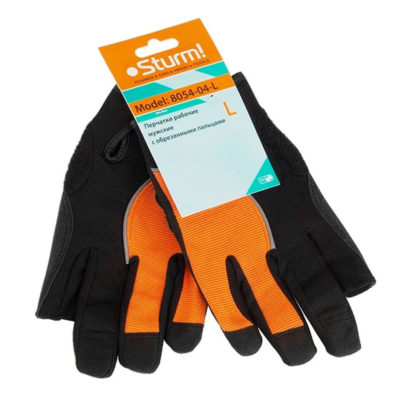 8054-04-М Перчатки мужские алькантара