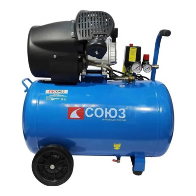 ВКС-93210С Воздушный компрессор 2400Вт 100л 410л/мин 8 бар СОЮЗ