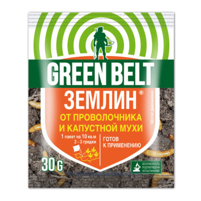 Инсектицид "ЗЕМЛИН" от проволочника и почвообитательных вредителей