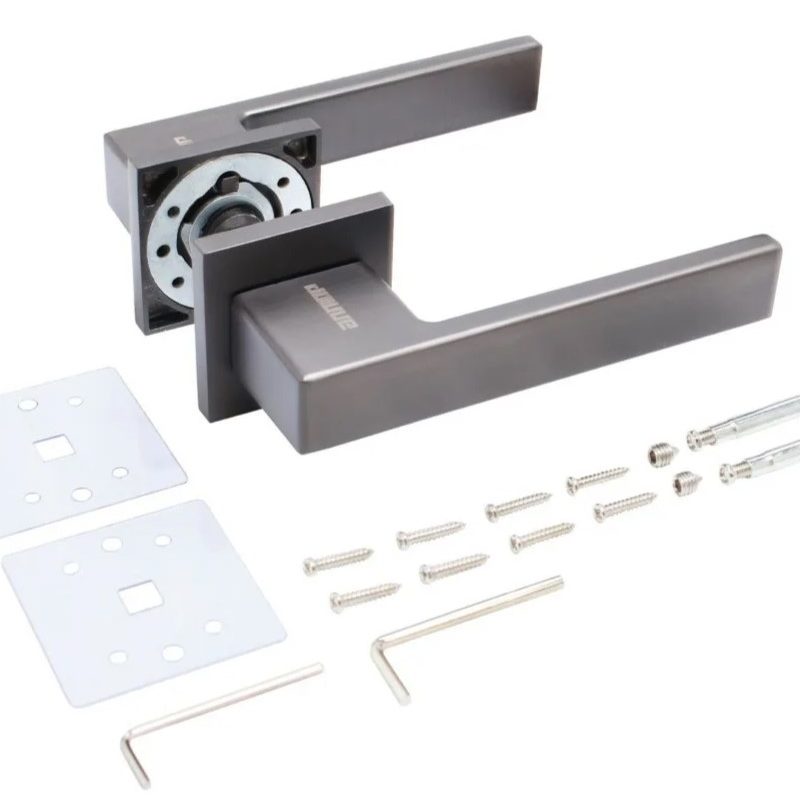 Ручка дверная Аллюр РИНГО графит