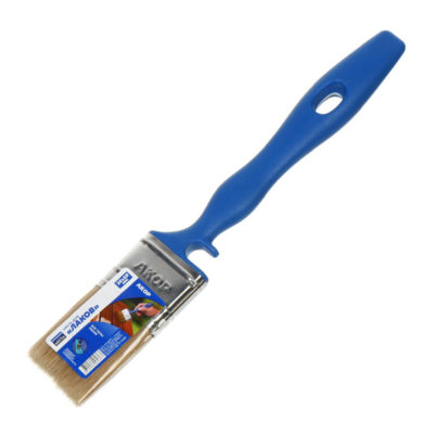 Кисть плоская 12*35мм АКОР ЛАКИ иск.щетина