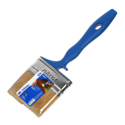 Кисть плоская 17*75мм АКОР ЛАКИ иск.щетина