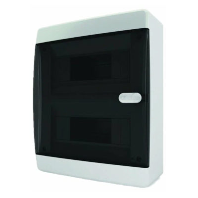 Бокс с/у пластик ЩРВ-П-18 с дымч.дверцей IP40