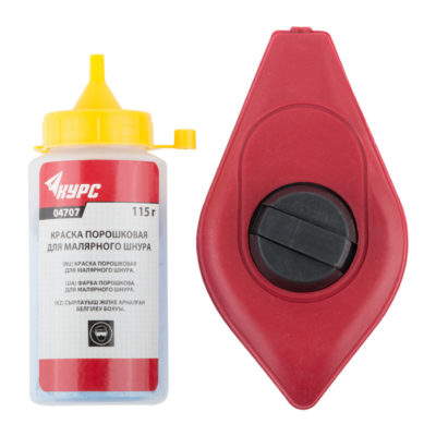 Шнур малярный 30 м+краска разметочная 115 гр