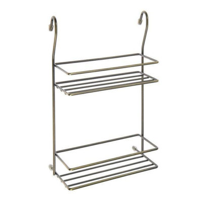 Полка для специй 2-ярусная узкая