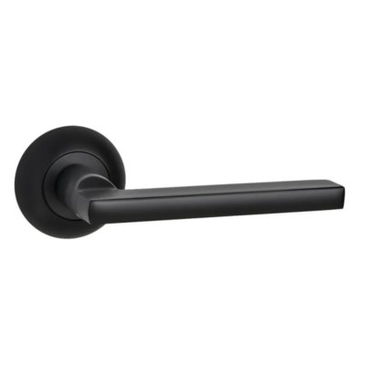 Ручка дверная R.JR54.SIGMA BL-24 черная AJAX