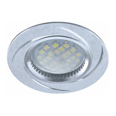 Ecola DL3181 MR16 GU5.3 FS1607EFF Светильник матовыйхром/алюм. Вихрь