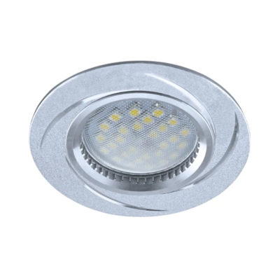 Ecola DL 3181 MR16 GU5.3 FB1607EFF Светильник матовый черный/алюм. Вихрь