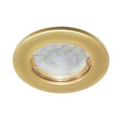 Ecola DH09 MR16 GU 5.3 FG1603EFS  Светильник поворот. плоский 25*90 золото