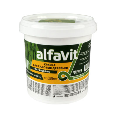 Краска для садовых деревьев ALFAVIT 1
