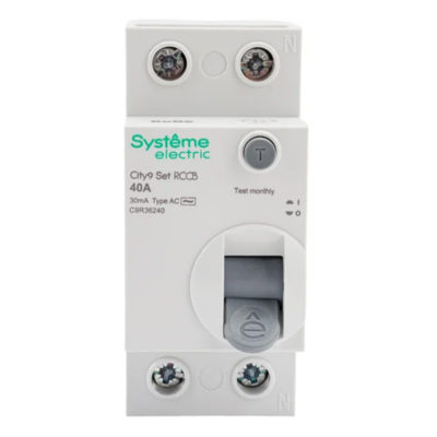 Выключатель дифф. тока (УЗО) 2Р 40 А тип АС SE 9 100 mA