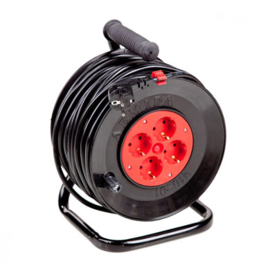 Удлинитель на катушке б/з КГ 2*2