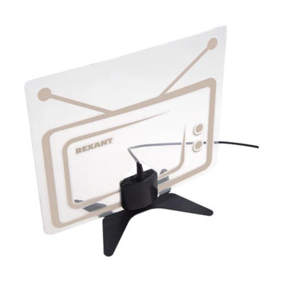 Антенна ТВ комнант. активная DVB-T2 Rexant 34-0717