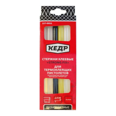 Стержни сменные клеевые набор 6 шт. 11