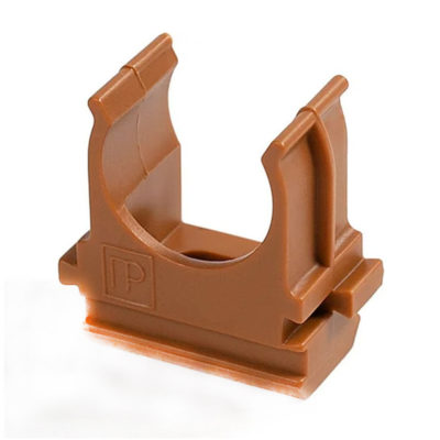 Клипса для крепежа трубы Д20 бук