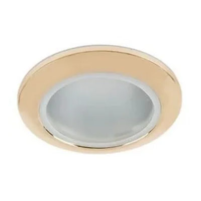 Ecola DL80 MR16 GU5.3 FG1680EFY Светильник IP65 золото 32*93