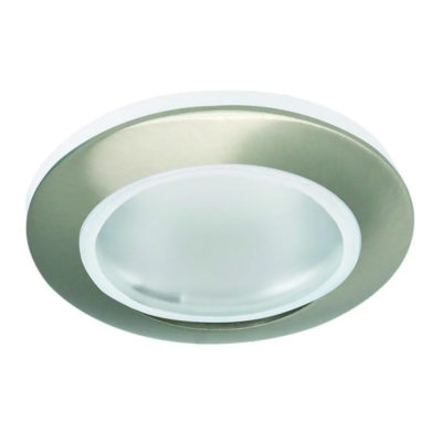 Ecola DL80 MR16 GU5.3 FS1680EFY IP65 Светильник сатин/хром 32*93