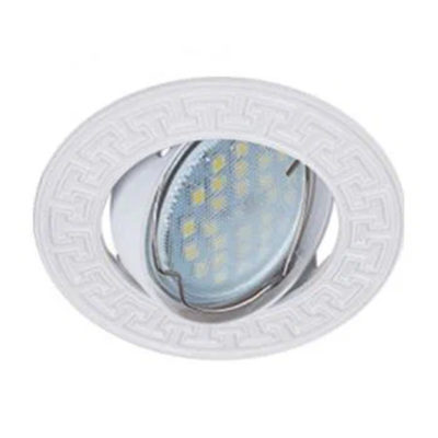 Ecola DL110A MR16 GU5.3 FW1602EFF Светильник литой Антик белый