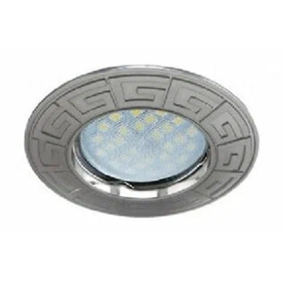 Ecola DL110A MR16 GU5.3 FQ1602EFF Светильник литой Антик Сатин-Хром