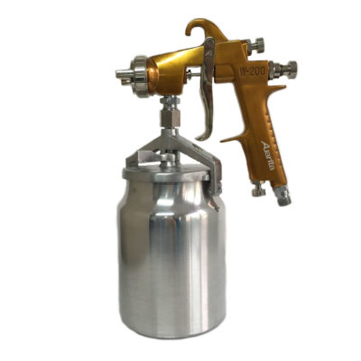 Окрасочный пистолет Нижний бачок металл.