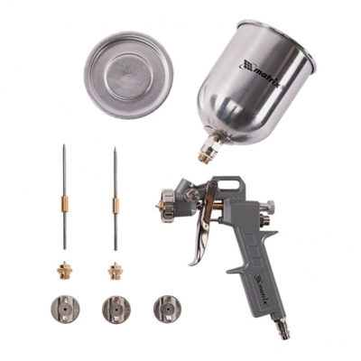 Краскораспылитель пневмат. с верхним бачком V= 0