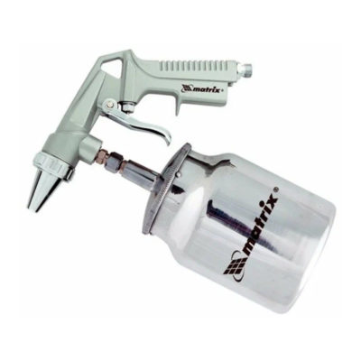 Пистолет пескоструйный с нижним бочком пневмотический \ Matrix