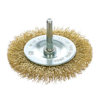 Щетка проволочная дисковая 75 мм с хвостов. 62Н320