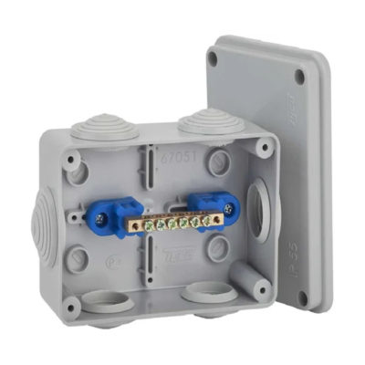 Коробка распаячная ОУ 120*80*50 мм серая