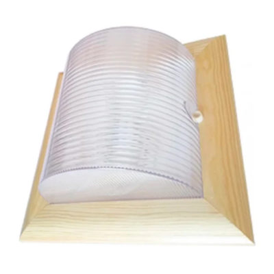 Ecola Светильник накладной 2*GX53 дерево Клен квадрат 245*110 TP53S1ECA