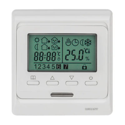 Термостат для теплых полов R51XT 16A датчик воздуха Rexant