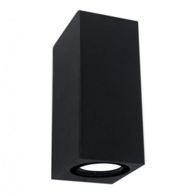 GWL-2MR16-GU10-S-IP65 Фасадный светильник черный