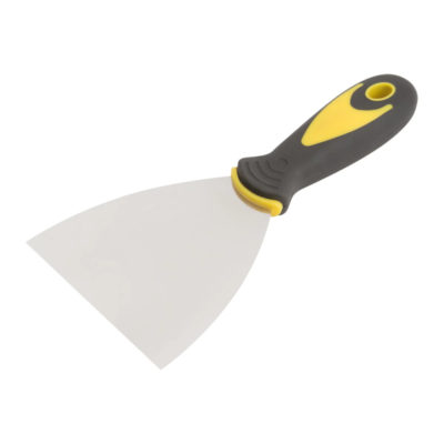 Шпатель 100 мм прорезин.ручка